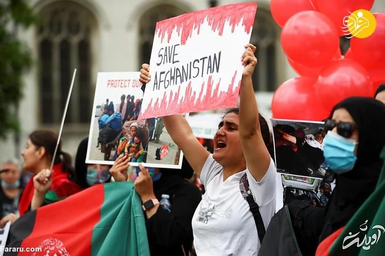 (تصاویر) تظاهرات علیه طالبان در کشورهای مختلف